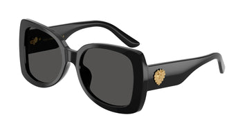 SOLID GRAY LENSES WITH BLACK FRAME