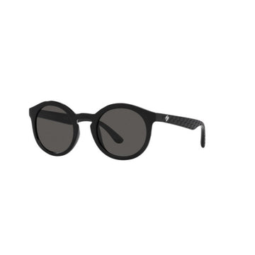 SOLID GRAY LENSES WITH BLACK FRAME