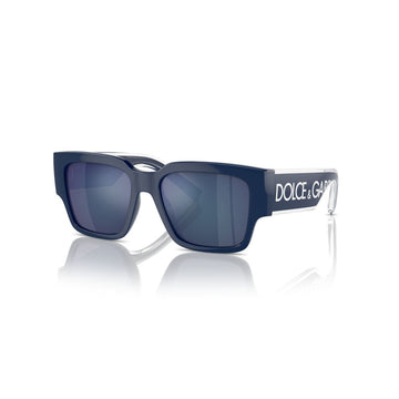BLUE MIRROR LENSES WITH BLUE FRAME