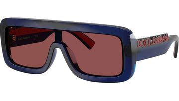 LIGHT VIOLET LENSES WITH BLUE FRAME