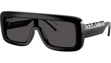 SOLID GRAY LENSES WITH BLACK FRAME