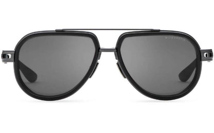 DITA DITAVASTIK Aviator Sunglasses in Grey Black Iron, front view