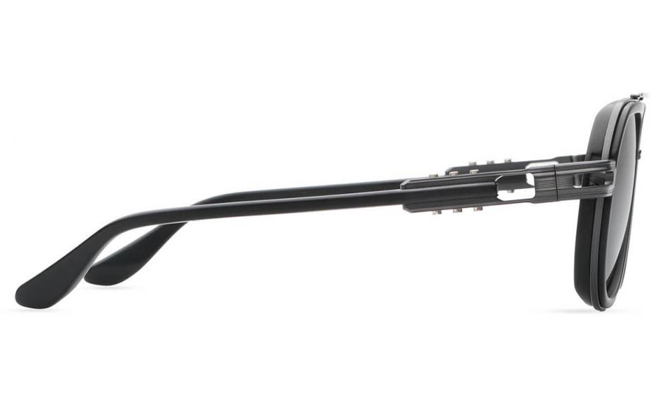 DITA DITAVASTIK Aviator Sunglasses in Grey Black Iron, side view