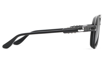 DITA DITAVASTIK Aviator Sunglasses in Grey Black Iron, side view