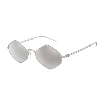 GRAY SLIVER MIRROR LENSES WITH MATTE SLIVER FRAME