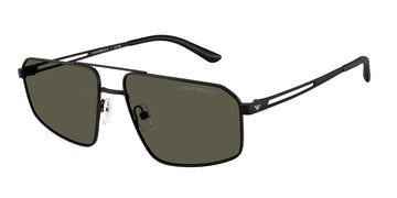SOLID GRAY LENSES WITH MATTE BLACK FRAME