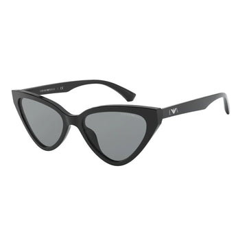 SOLID GRAY LENSES WITH BLACK FRAME