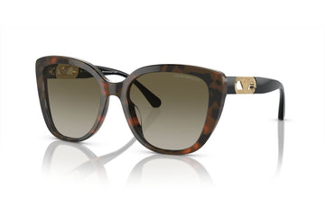 BROWN GRADIENT LENSES WITH HAVANA FRAME