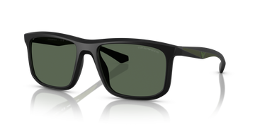 SOLID GRAY LENSES WITH MATTE BLACK FRAME