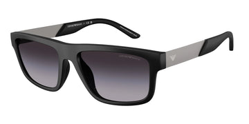 GRAY GRADIENT LENSES WITH MATTE BLACK FRAME