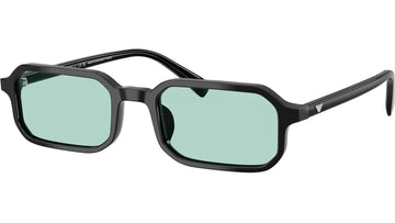 LIGHT GREEN LENSES WITH BLACK FRAME