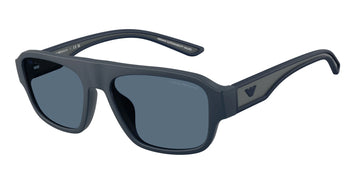 SOLID BLUE LENSES WITH MATTE BLUE FRAME