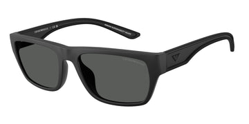 SOLID GRAY LENSES WITH MATTE BLACK FRAME