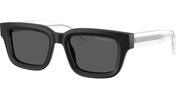 SOLID GRAY LENSES WITH MATTE BLACK FRAME