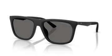 SOLID GRAY LENSES WITH MATTE BLACK FRAME