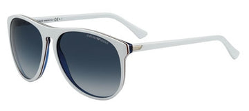 BLUE GRADIENT LENSES WITH WHITE FRAME