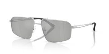 SOLID GRAY MIRROR LENSES WITH MATTE GRAY FRAME