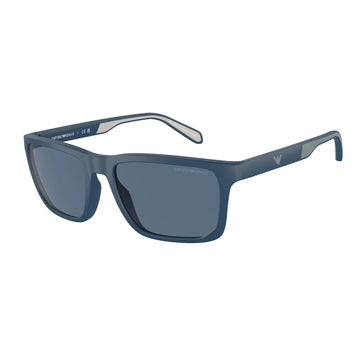 SOLID BLUE LENSES WITH MATTE DARK BLUE FRAME