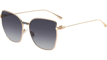 GRAY GRADIENT LENSES WITH ROSE GOLD FRAME
