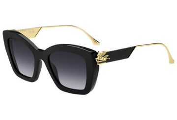 GRAY GRADIENT LENSES WITH BLACK FRAME