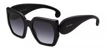 GRAY GRADIENT LENSES WITH BLACK FRAME