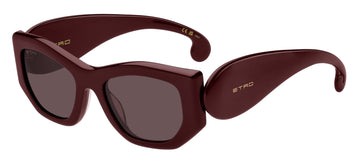 SOLID BURGUNDY LENSES WITH BURGUNDY FRAME