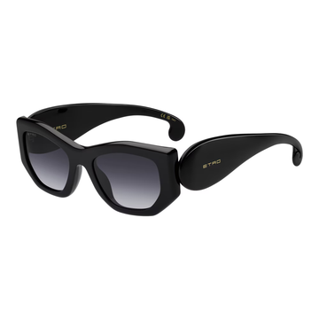 GRAY GRADIENT LENSES WITH BLACK FRAME