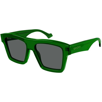 GRAY LENSES WITH GREEN FRAME