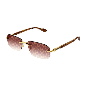 RED WITH MONOGRAM LENSES WITH GOLD FRAME