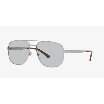 LIGHT GRAY LENSES WITH SLIVER FRAME
