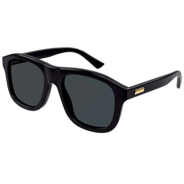SOLID GRAY POLARIZED LENSES WITH BLACK FRAME