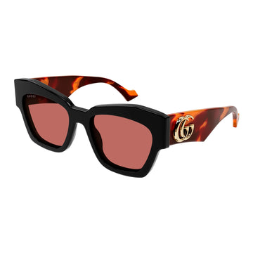 LIGHT PINK LENSES WITH BLACK HAVANA FRAME