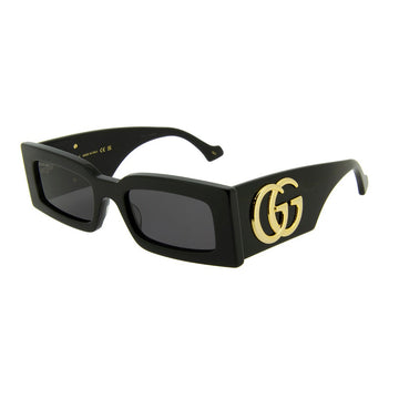 SOLID BLACK LENSES WITH BLACK FRAME