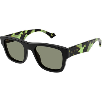 LIGHT GRAY LENSES WITH BLACK GREEN FRAME