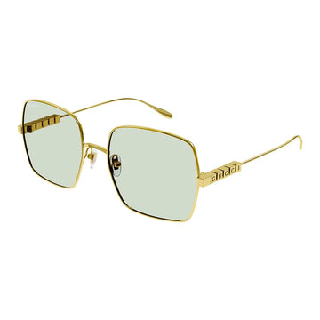 LIGHT GREEN LENSES WITH GOLD FRAME