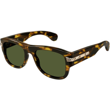 SOLID BROWN LENSES WITH HAVANA FRAME