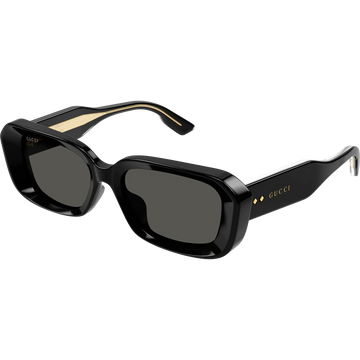 SOLID GRAY LENSES WITH BLACK FRAME