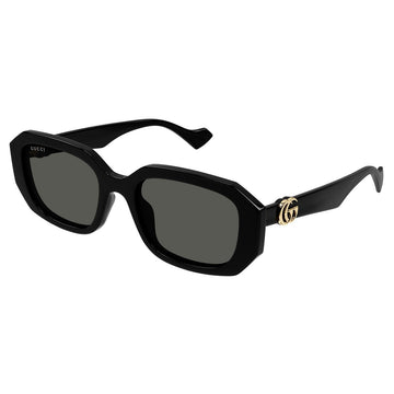 SOLID BLACK LENSES WITH BLACK FRAME