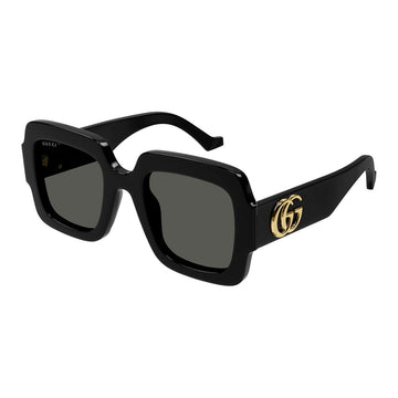 SOLID GRAY LENSES WITH BLACK FRAME