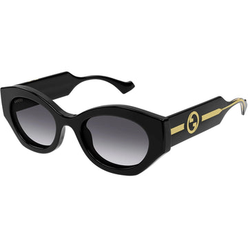 GRAY GRADIENT LENSES WITH BLACK FRAME