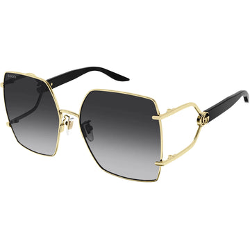 GRAY GRADIENT LENSES WITH ROSE GOLD FRAME