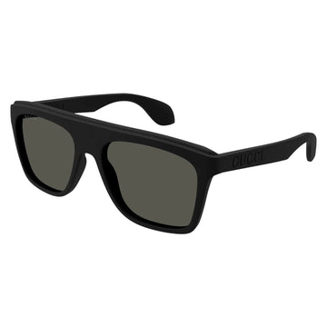 SOLID GRAY LENSES WITH MATTE BLACK FRAME