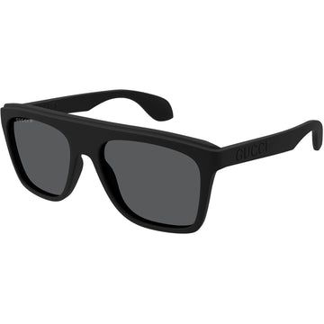 SOLID GRAY POLARIZED LENSES WITH MATTE BLACK FRAME