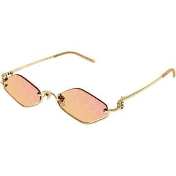 YELLOW WITH MONOGRAM LENSES WITH GOLD FRAME