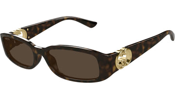 SOLID BROWN LENSES WITH HAVANA FRAME