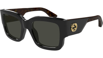 SOLID GRAY LENSES WITH BLACK FRAME