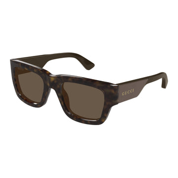 SOLID BROWN LENSES WITH HAVANA FRAME