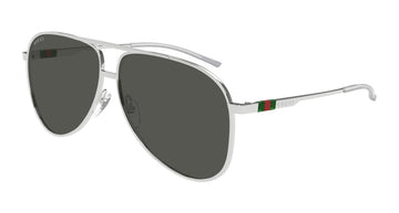 SOLID GRAY LENSES WITH SLIVER FRAME