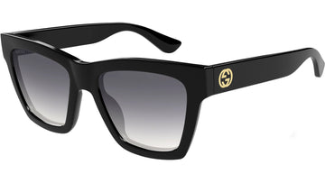 GRAY GRADIENT LENSES WITH BLACK FRAME