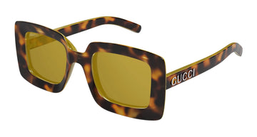 LIGHT YELLOW LENSES WITH HAVANA FRAME